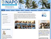 Tablet Screenshot of naposouthflorida.com